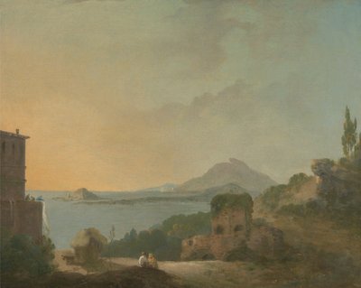 Villa de Cicerón y el Golfo de Pozzuoli de Richard Wilson